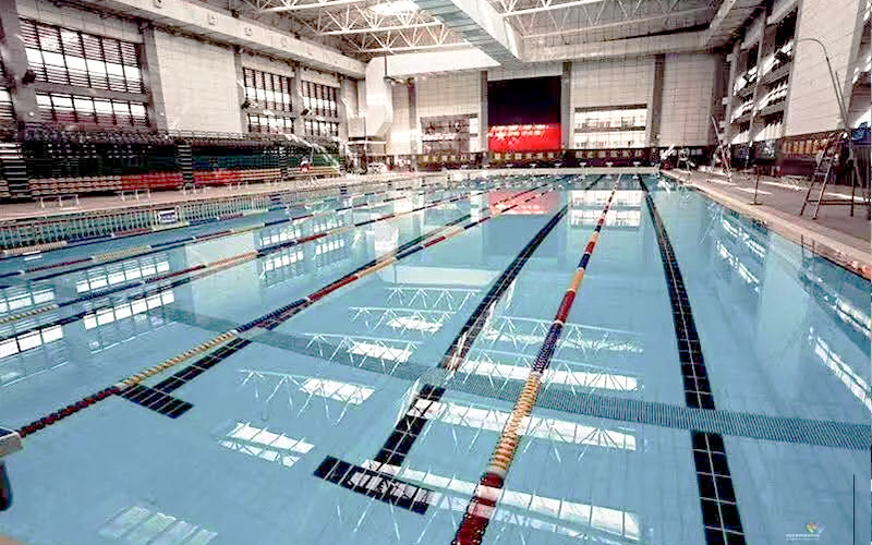 西安外事學(xué)院-泳池項(xiàng)目案例鑒賞實(shí)拍圖