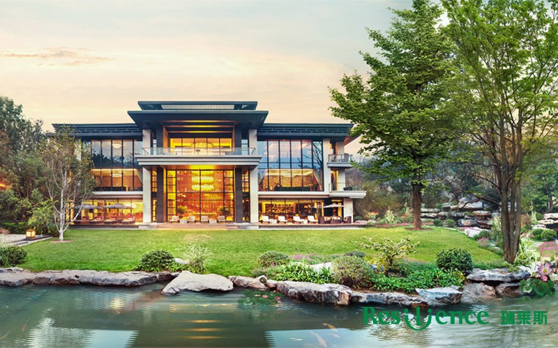 北京泰禾中國院子-泳池項目案例鑒賞實拍圖