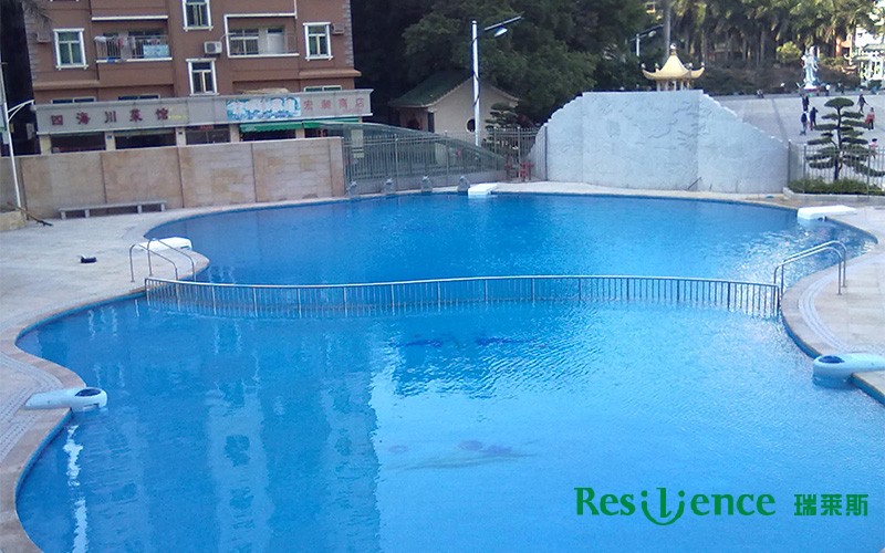 深圳市下沙文化廣場-泳池項(xiàng)目案例鑒賞實(shí)拍圖